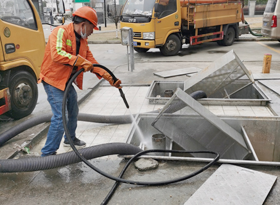 新村镇隔油池清理